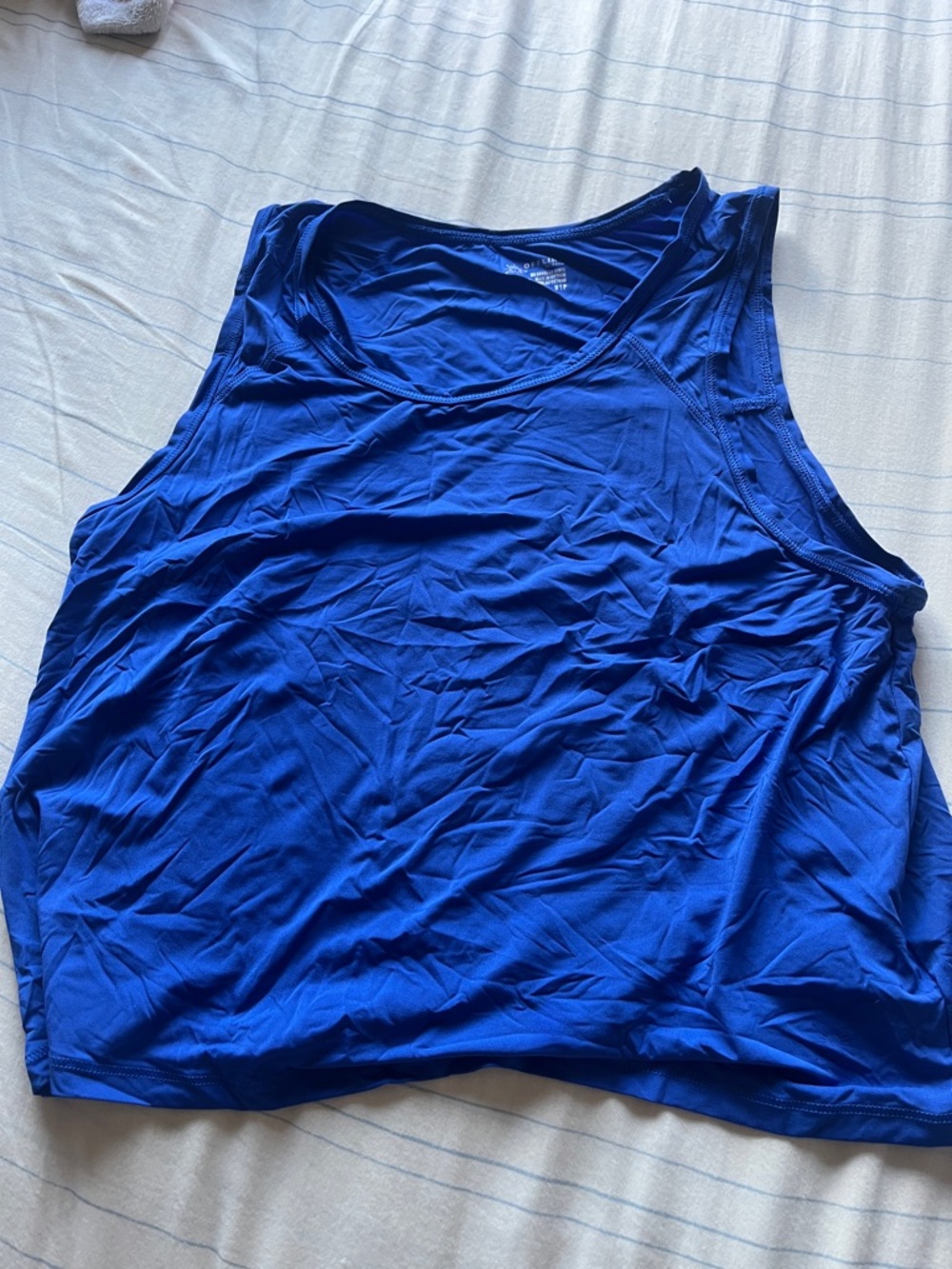 Royal Blue Athletic Tank Top
